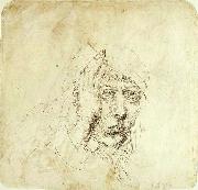 Albrecht Durer Self-Portrait with a Bandage painting